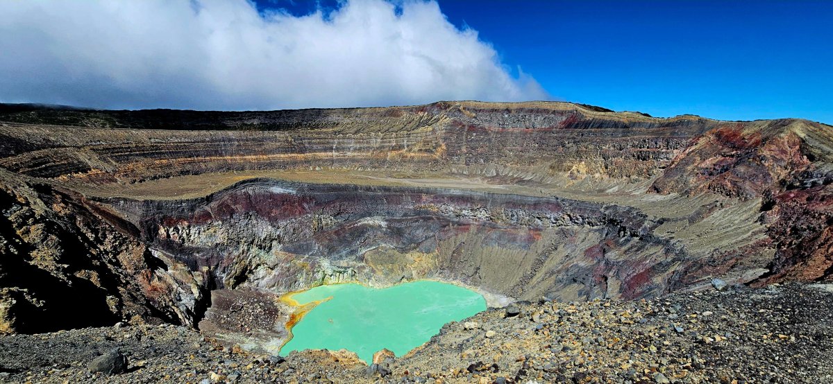  38. Woche Lago de Güija (El Salvador) – Santa Ana – Volcán de Santa Ana – La Bocana de San Diego – El Tunco 